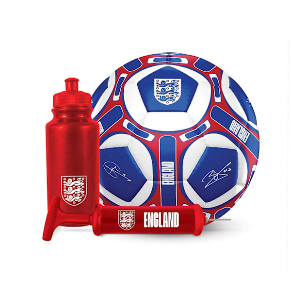 England FA Signature Fotboll Set En Storlek Blå/Röd/Vit Blue/Red/White One Size