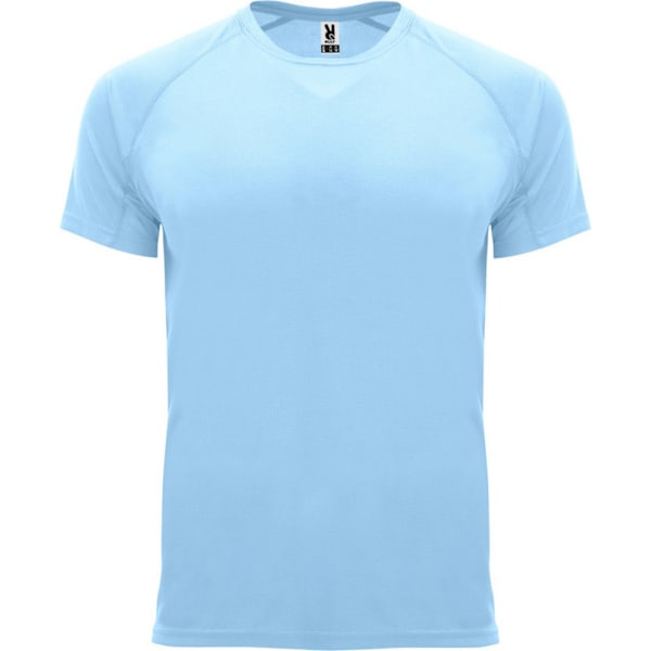 Roly Bahrain T-shirt för män, kortärmad, sport, 3XL, himmelsblå Sky Blue 3XL