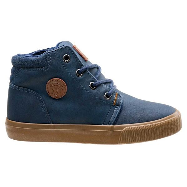 Iguana Hastin Mid Cut Casual Skor för Barn/Barn 1 UK Marin/Kamel Navy/Camel 1 UK
