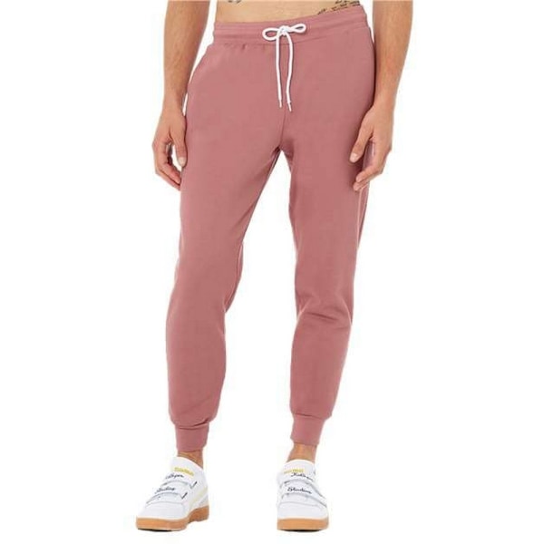 Canvas Unisex Jogger Sweatpants S Mauve Mauve S