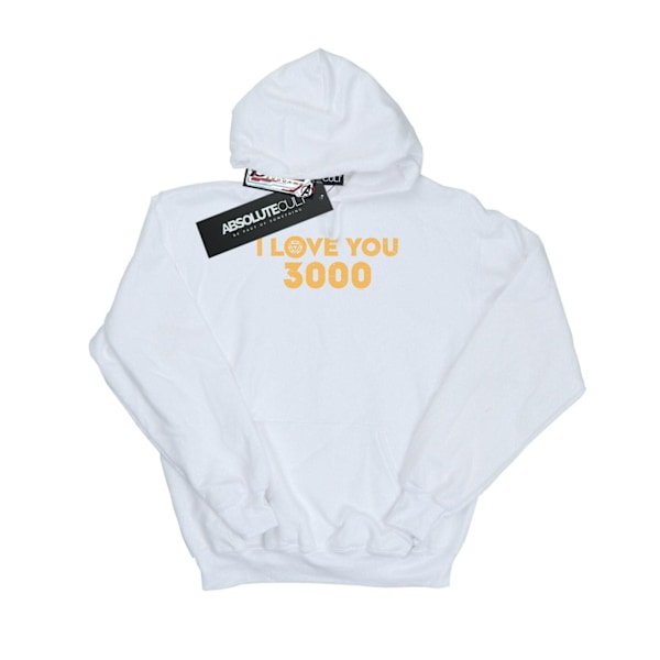 Marvel Pojkar Avengers Endgame Jag Älskar Dig 3000 Arc Reactor Hoodie White 7-8 Years