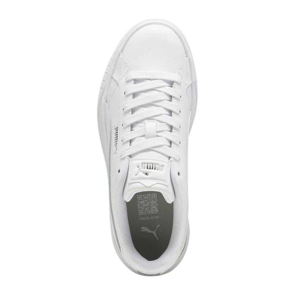 Puma Dam/Dam II Jr Låga Platåskor 3 UK Vit White 3 UK