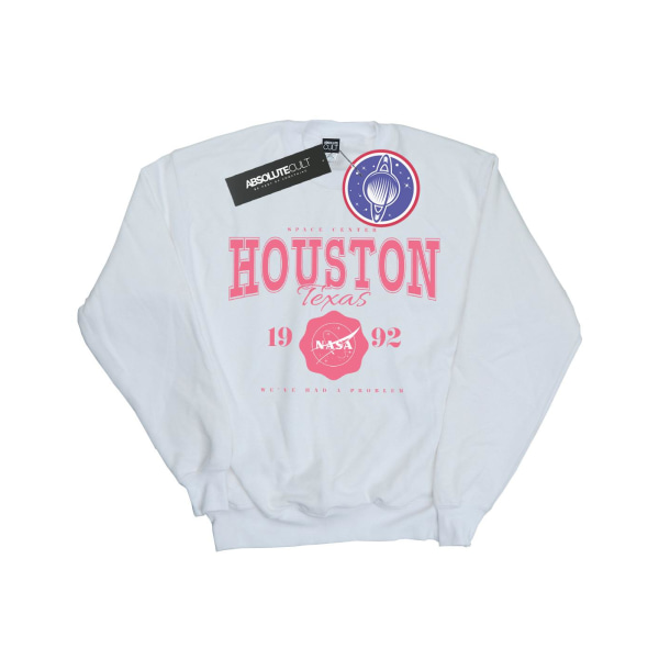 NASA Mens Houston We've Had A Problem Sweatshirt XL Vit White XL