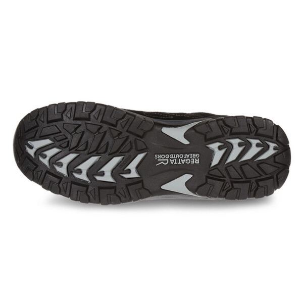 Regatta Mens Tebay Thermo Vattentäta Mockaskor Vandringskängor 7 UK B Black/Light Grey 7 UK