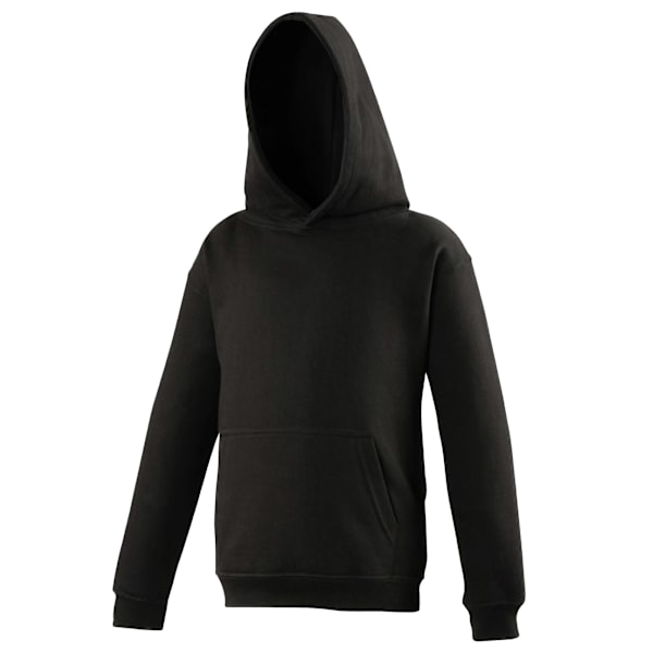 Awdis Unisex Barn Hoodie / Tröja / Skoluniform 1-2 År Jet Black 1-2 Years