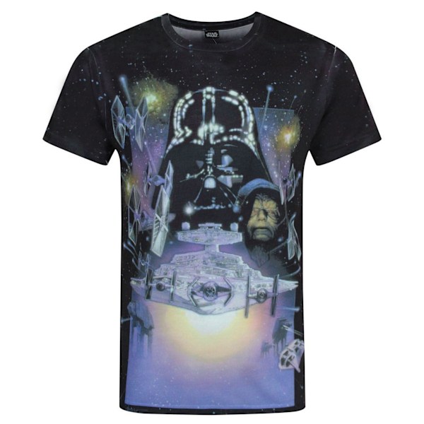 Star Wars Herr Empire Strikes Back Sublimering T-shirt XXL Flerfärgad Multicoloured XXL