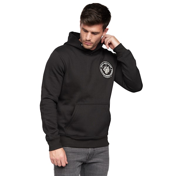 Duck and Cover Mens Supplys Hoodie S Svart Black S