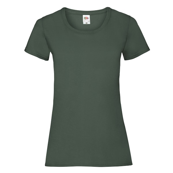 Fruit of the Loom Dam/Dam Lady Fit T-shirt L Flaskegrøn Bottle Green L