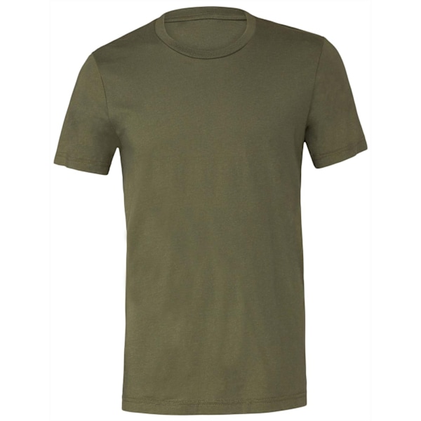 Bella + Canvas Unisex Jersey Crew Neck T-Shirt XS Military Green Military Green XS