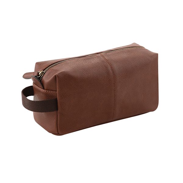 Quadra Nuhide Wash Bag One Size Tan Tan One Size