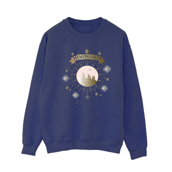 Harry Potter Dam/Kvinnor Hogwarts Yule Ball Sweatshirt XXL Marinblå Navy Blue XXL