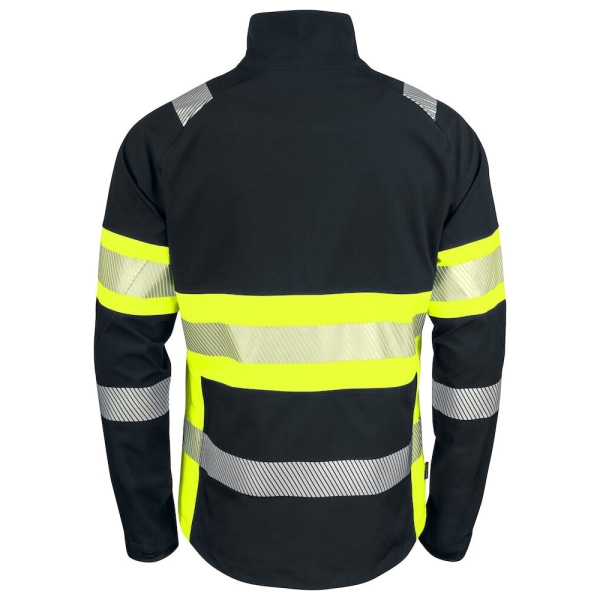 Projob Herr Vattentät Hi-Vis Coat L Gul/Svart Yellow/Black L