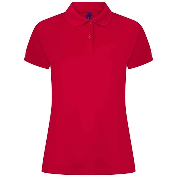 Henbury Dam/Dam Piqué Pikétröja XXL Klassisk Röd Classic Red XXL