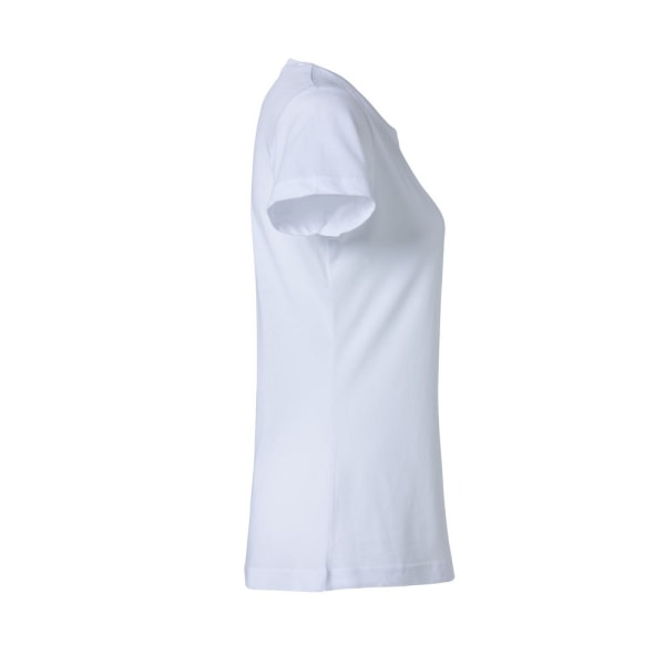 Clique Dam/Kvinnor Enfärgad T-shirt XXL Vit White XXL