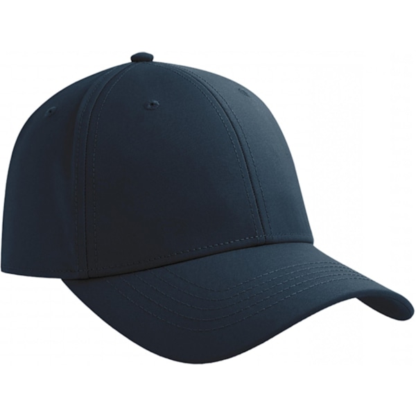 Atlantis Unisex Vuxen Pitch 6 Panel Flexibel Stretch Fitted Bas Navy L-XL