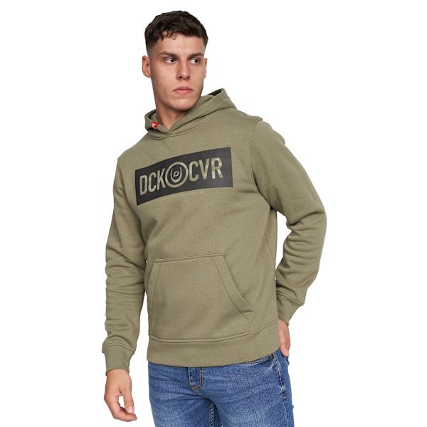 Duck and Cover Herr Quantour Hoodie S Oliv Olive S