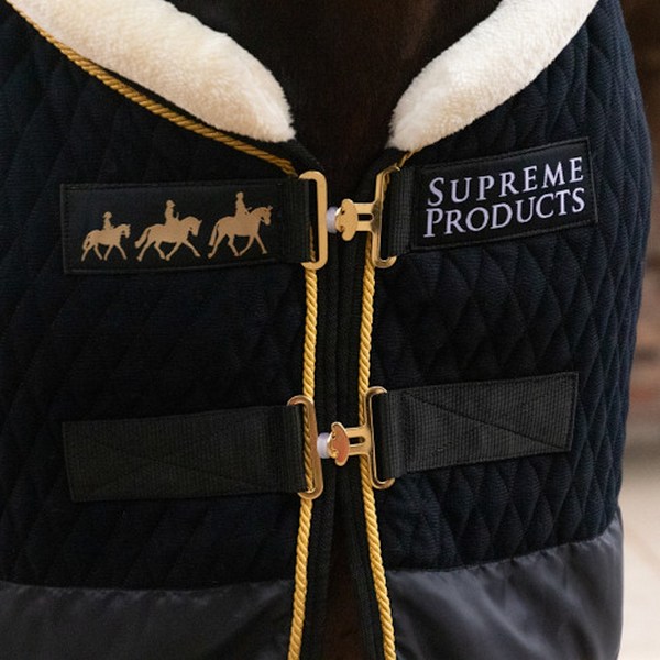 Supreme Products Royal Occasion Standard-Neck Hästtäcke Black 7´ 3
