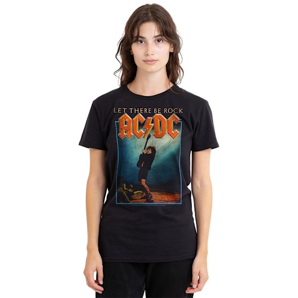 AC/DC Unisex Vuxen Let There Be Rock T-Shirt XL Svart Black XL