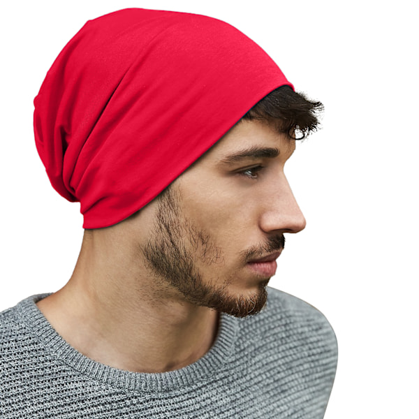 Beechfield Herr Hemsedal Slouch Beanie One Size Classic Red Classic Red One Size