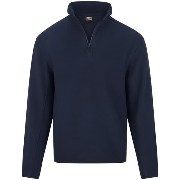 PRO RTX Herr Quarter Zip Fleecejacka L Marinblå Navy L