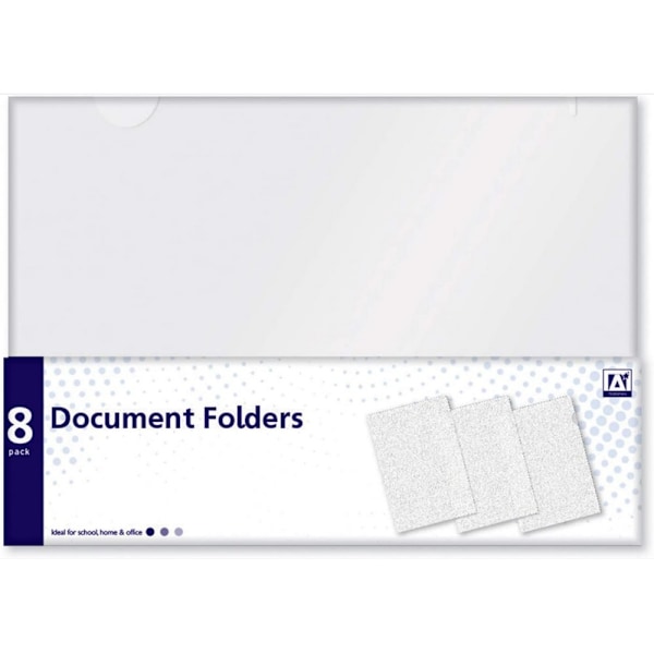 Anker File Folder (8-pack) One Size Transparent Transparent One Size