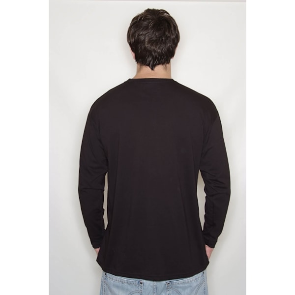 Fruit of the Loom Mens Iconic 150 Classic Long-Sleeved T-Shirt Black L