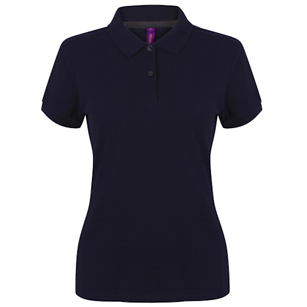 Henbury Dam/Damer Bomullspiké Modern Polotröja 16 UK Marinblå Navy 16 UK