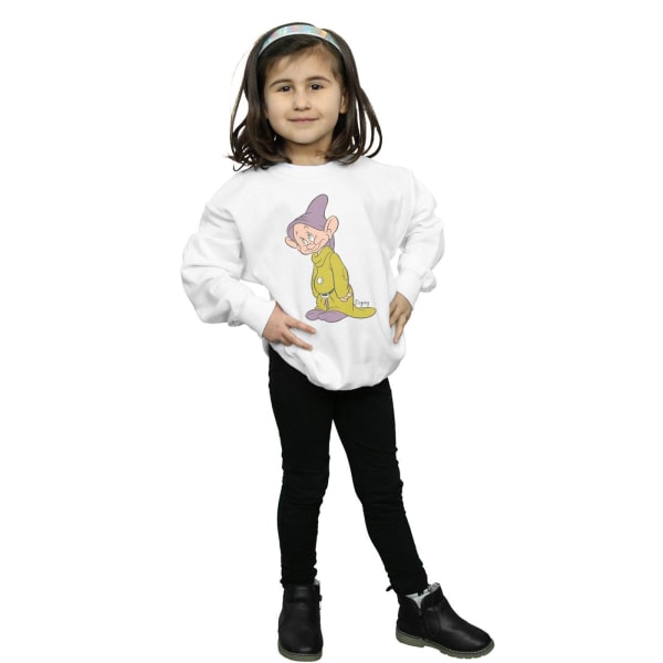 Disney Girls Classic Dopey Sweatshirt 9-11 år vit White 9-11 Years