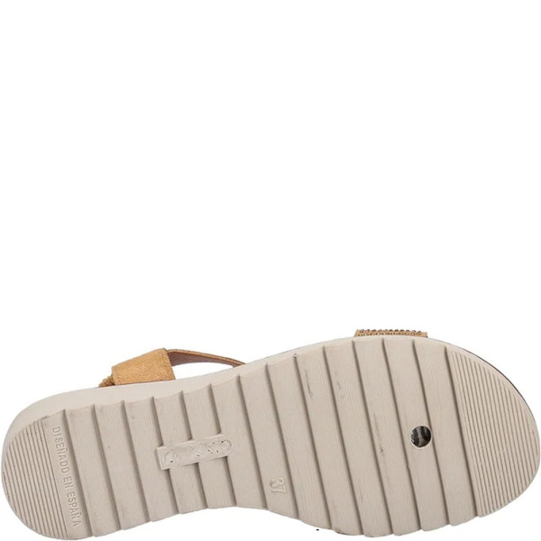 Fleet & Foster Dam/Dam Hyacinth Lädersandaler 7 UK Tan Tan 7 UK