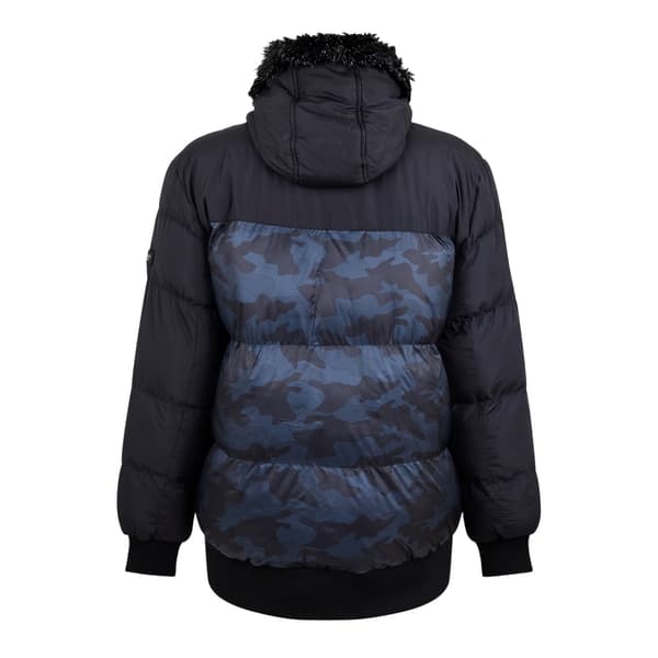 274 Studio Herr Kamouflage Pufferjacka XL Svart Black XL