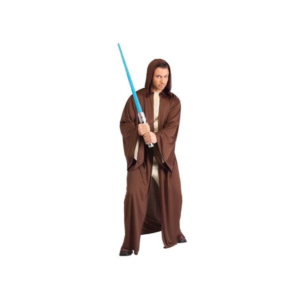 Star Wars: The Last Jedi Herr Hooded Costume Robe XL Brun Brown XL