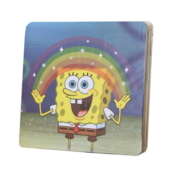 SpongeBob Squarepants Meme-underlägg (6-pack) One Size Mu Multi One Size