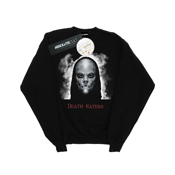 Harry Potter Dam/Kvinnors Dödsätare Mask Tröja S Svart Black S