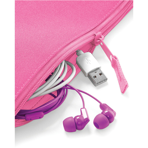 Bagbase Grab Zip Pocket Pouch Bag One Size True Pink True Pink One Size