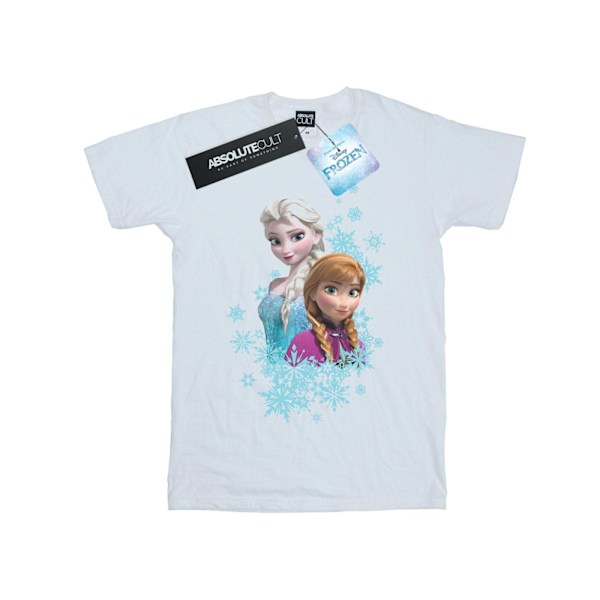 Disney Dam/Damer Frozen Elsa Och Anna Systrar Bomull Pojkvän White 4XL