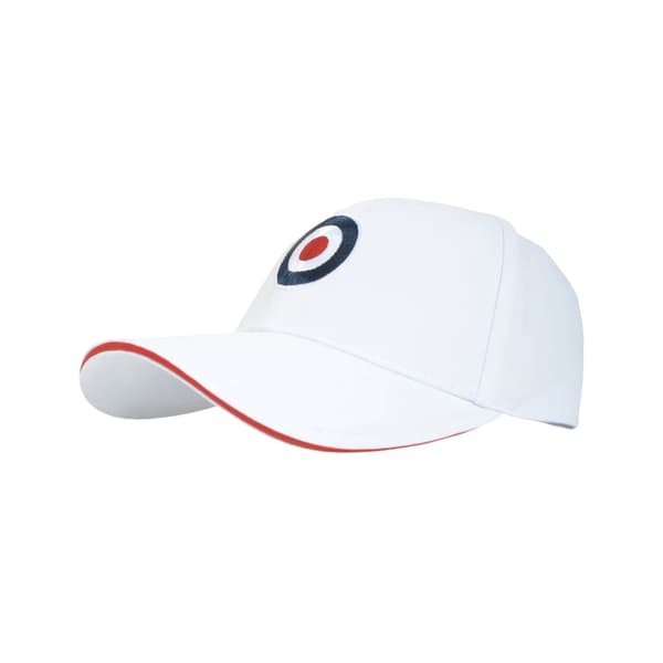 Lambretta Target Basebollkeps En Storlek Vit White One Size