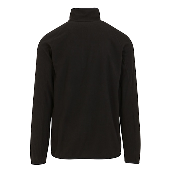 Regatta Professional Herr Half Zip Fleece Tröja M Svart/Limegrön Black/Lime Green M