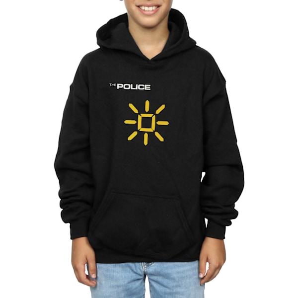 The Police Boys Invisible Sun Hoodie 5-6 år Svart Black 5-6 Years