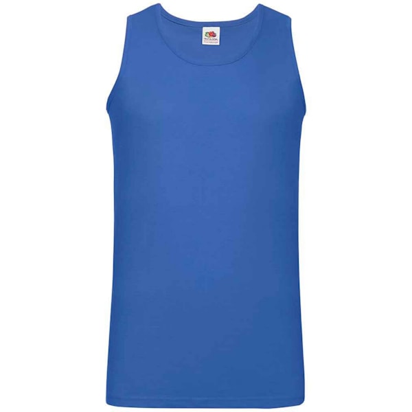 Fruit of the Loom Athletic Vest Top M Royal Blue Royal Blue M