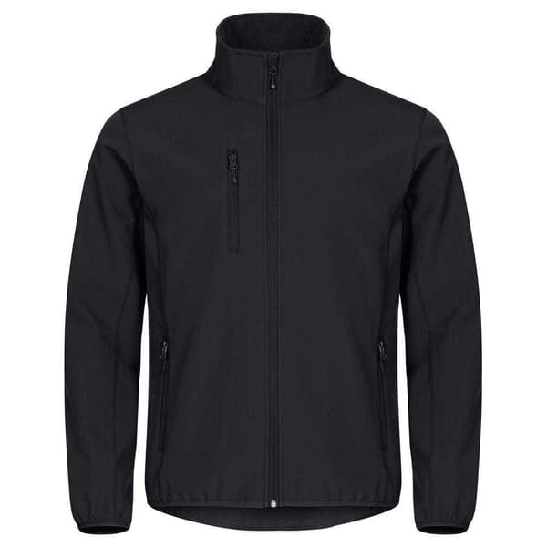 Clique Herr Klassisk Soft Shell Jacka M Svart Black M