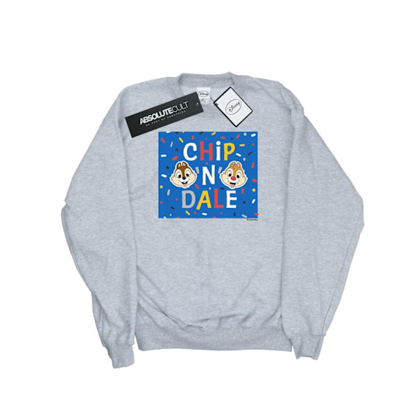 Disney Herr Chip N Dale Blå Ram Sweatshirt 3XL Sports Grey Sports Grey 3XL