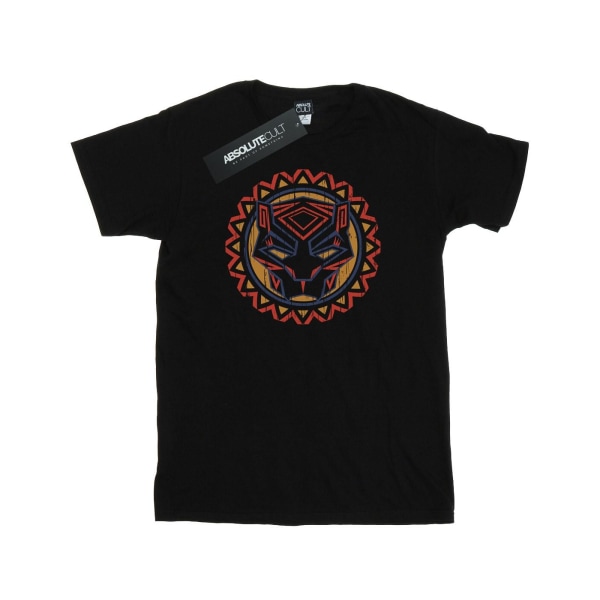 Marvel Herr Svart Panter Tribal Panther Ikon T-shirt M Svart Black M