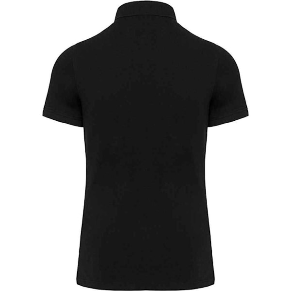 Kariban Herr Piqué Stud Front Polo Shirt 3XL Svart Black 3XL