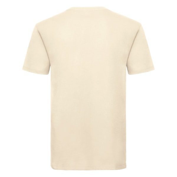 Russell Mens Authentic Pure Organic T-Shirt M Natural Natural M