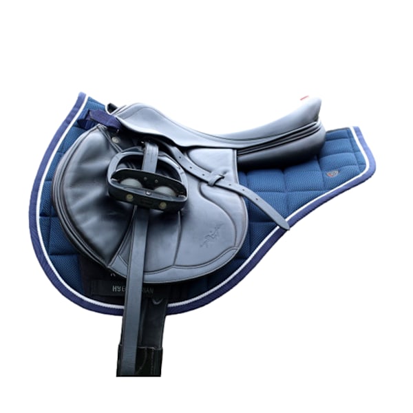 HySPEED Pro Reaction Mesh 3D Hästsadel Underlägg Full Navy Navy Full