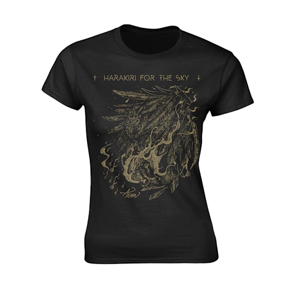 Harakiri For The Sky Dam/Damer Arson Owl T-Shirt XL Svart Black XL