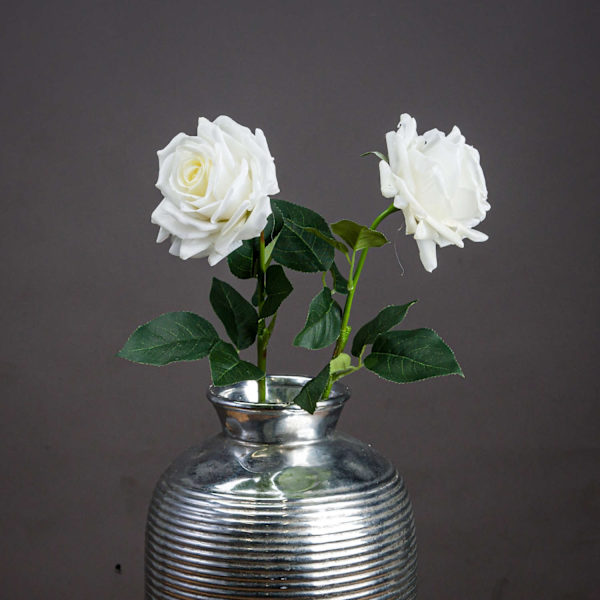 Hill Interiors Garden Rose Konstgjord Blomma One Size Vit/Grön White/Green One Size