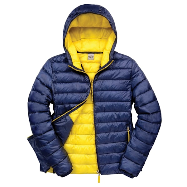 Result Urban Mens Snow Bird Padded Jacket L Marinblå/Gul Navy/Yellow L