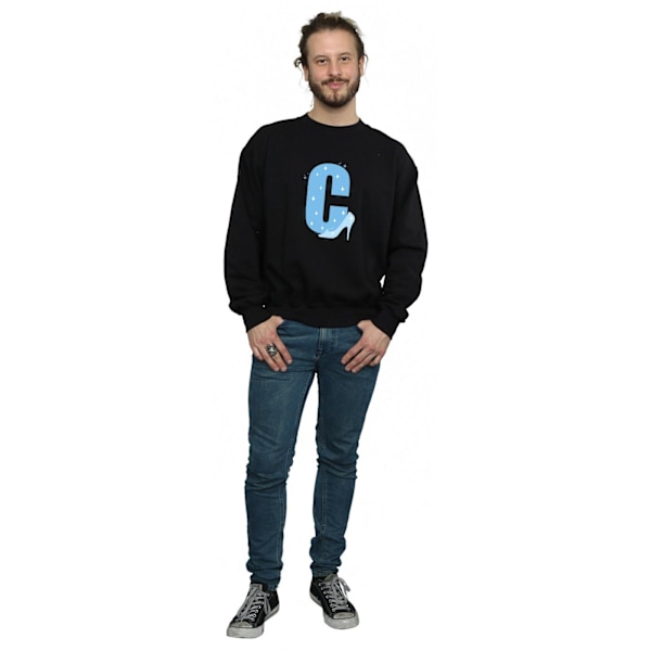 Disney Herr Alphabet C Är För Askungen Sweatshirt M Svart Black M