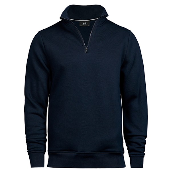 Tee Jays Herr Halv Zip Sweatshirt L Marinblå Navy L